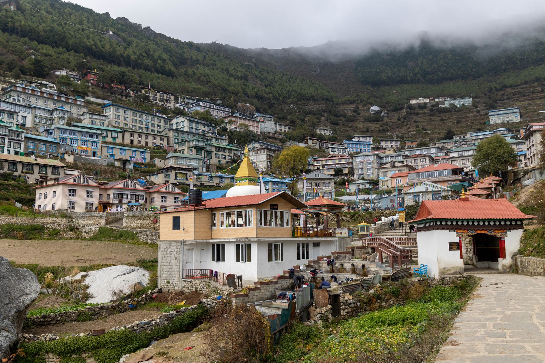 Namche Bazaar Wide